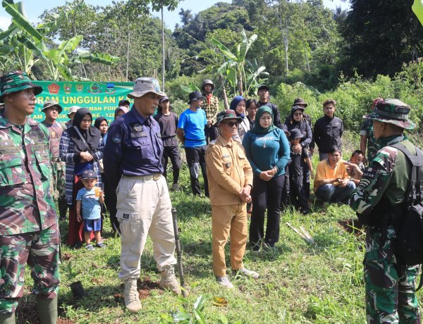 TNI Tanam Cengkeh di Garut: Hijaukan Lingkungan, Bangun Ekonomi Warga